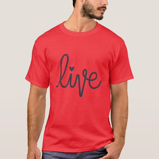 Camiseta Live (Frente)