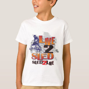 Camiseta Live 2 Sled Sled To Live
