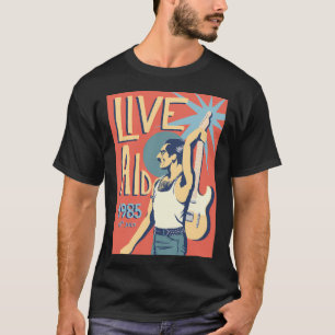 Camiseta Live Aid 1985 Classic