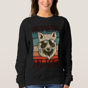 Camiseta Live Fakes Your Death Trash Get Hat By A Car O