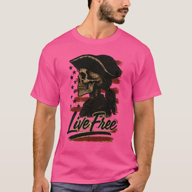 Camiseta Live Free (Frente)