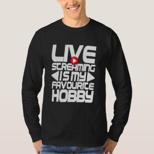 Camiseta Live Irl Streaming Streaming Creator Blogger 1