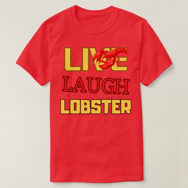 Camiseta Live Laugh (Frente do Design)