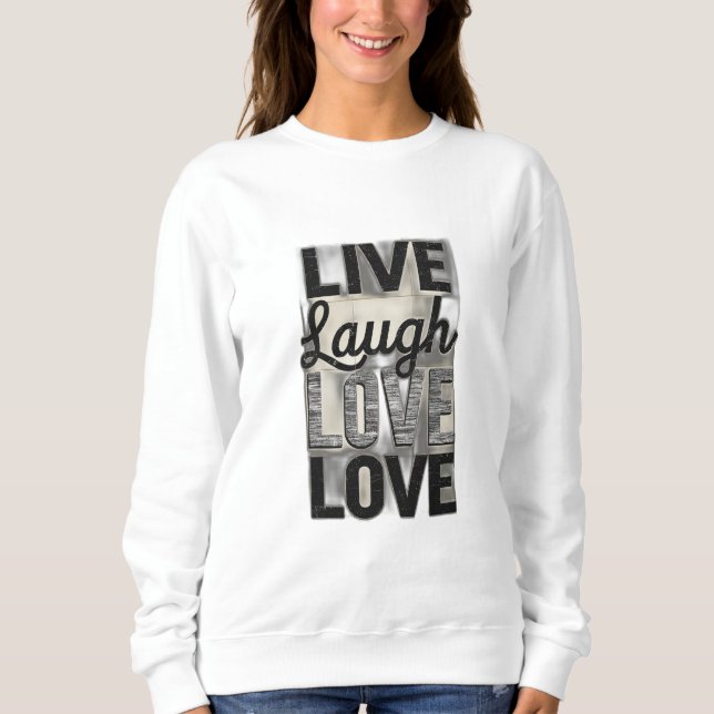 Camiseta Live / Laugh / Love (Frente)