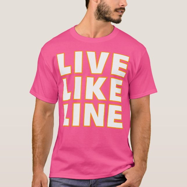 Camiseta Live Like Line Voleibol (Frente)