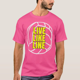 Camiseta Live Like Line Voleibol Girl Coach