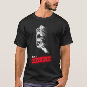 Camiseta Live Love Play