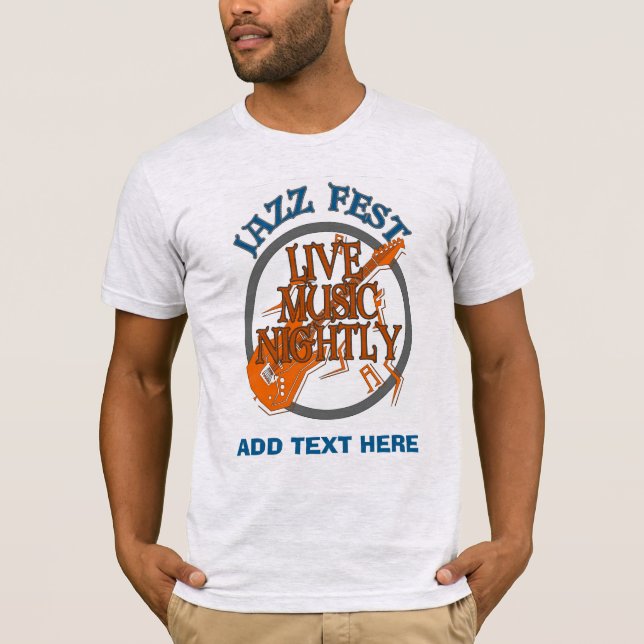 Camiseta Live Music Noite (Frente)
