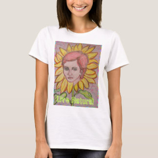 Camiseta Live Natural Sunflower