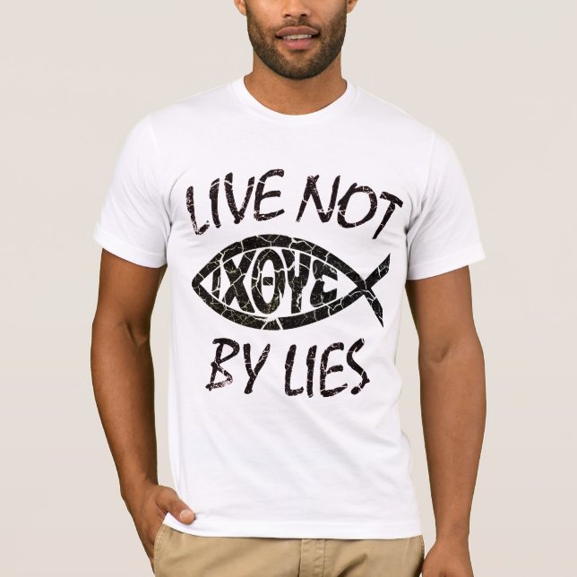 Camiseta Live Not By Lies TSirt (Frente)