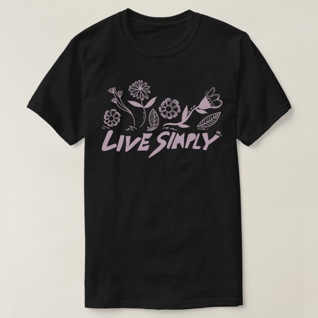 Camiseta Live Simplesmente (Frente do Design)