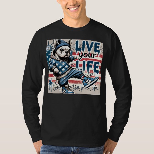 Camiseta live your life (Frente)