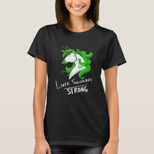Camiseta Liver Transplant Unicorn Strong