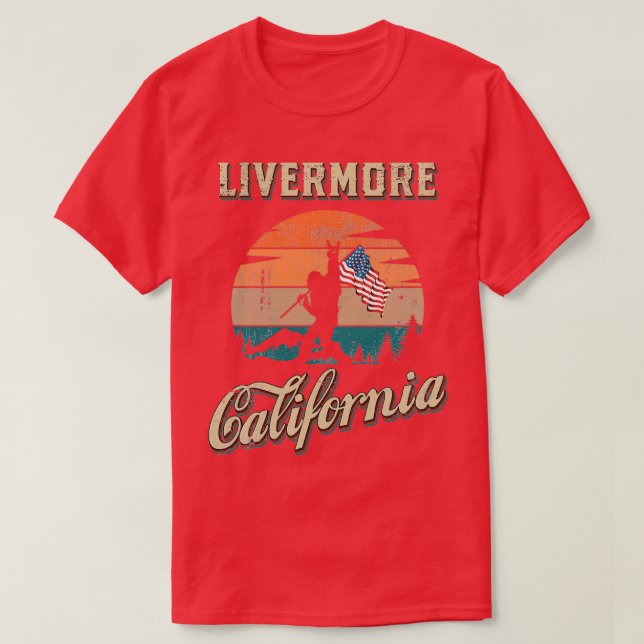Camiseta Livermore California (Frente do Design)