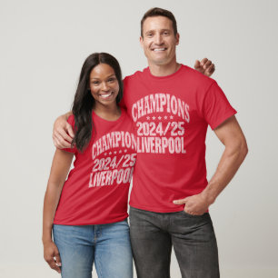 Camiseta Liverpool Champions.