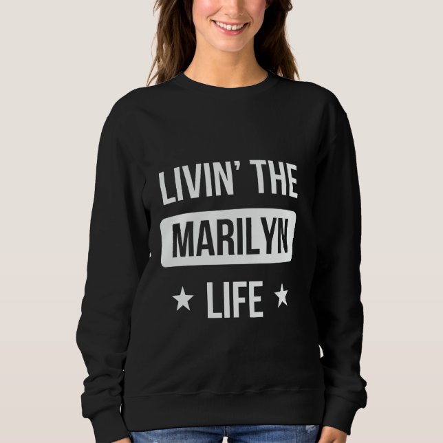 Camiseta Livin' The Marilyn Life Family Reunion Squad First (Frente)