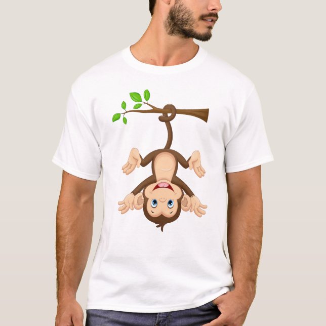 Camiseta LIVIYA-Boneco de desenho (Frente)