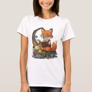 Camiseta Livraria da Raposa Fofa "Só Mais Um Capítulo" Capr