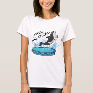 CAMISETA LIVRE AS ORCAS!