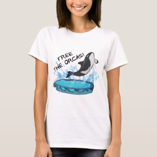 CAMISETA LIVRE AS ORCAS!