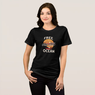 Camiseta Livre Como O Oceano - Estética da Liberdade Costei