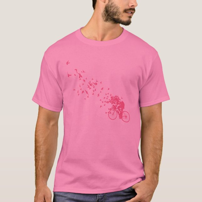 Camiseta Livre como um pássaro (Frente)