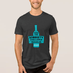 Camiseta Livre de Álcool e Sóbrio