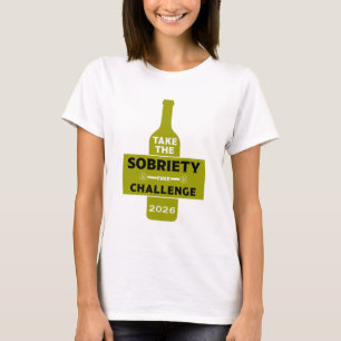 Camiseta Livre de Álcool e Sóbrio