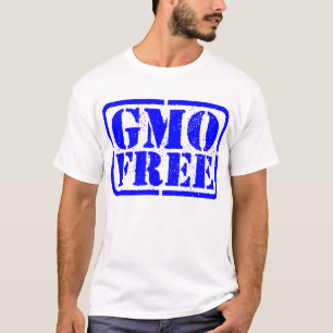 Camiseta Livre de OGM - Azul