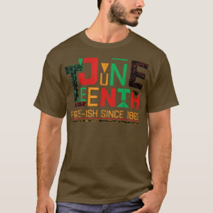 Camiseta Livre desde 1865, Dona Negra do Orgulho Que