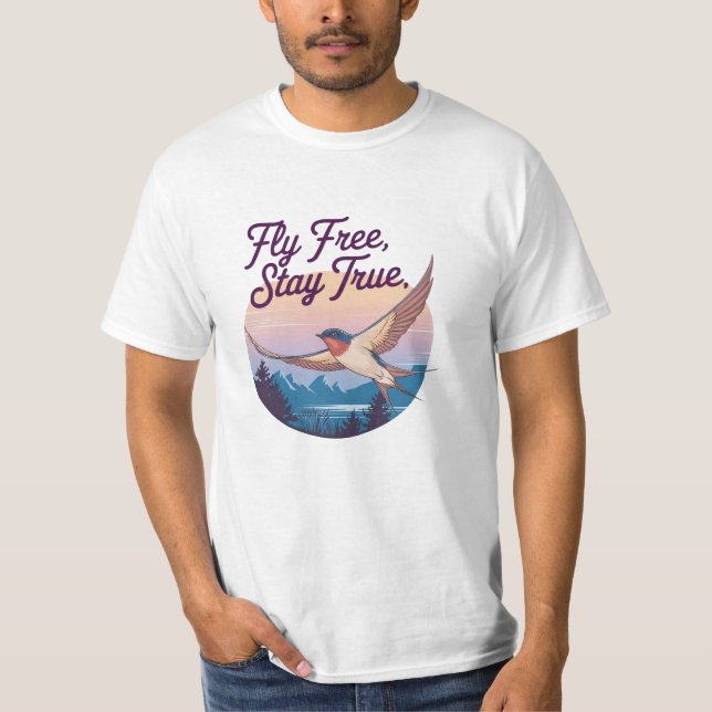 Camiseta Livre-Se, Fique Verdadeiro (Frente)