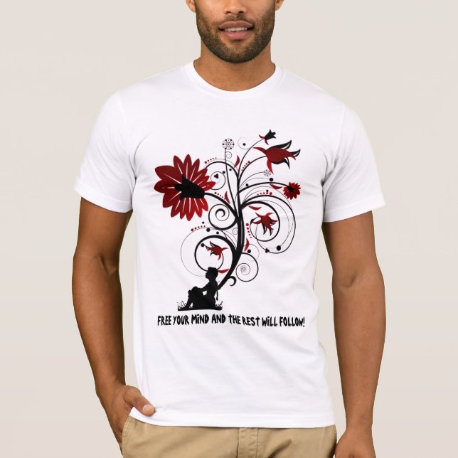 Camiseta Livre sua mente (Frente)