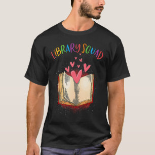 Camiseta Livro 4 da Biblioteca do Esquadrão de Bibliotecas