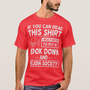 Camiseta Livro Abaixo e Reingressar na Sociedade Livro Engr