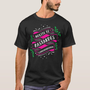 Camiseta Livro Amado Feminista Citação Nolite Te Bastardes 