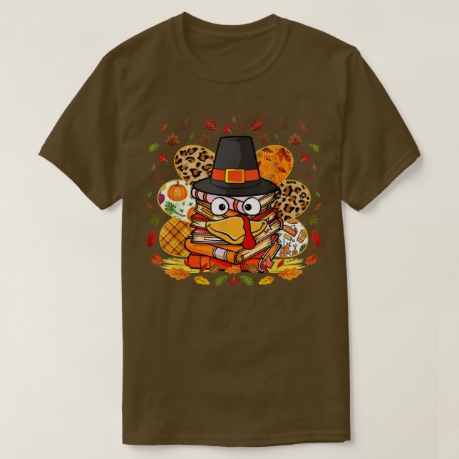 Camiseta Livro Bibliotecário Lover Reader Funny Turquia Gra (Frente do Design)