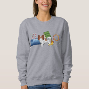 Camiseta Livro Branco E Vermelho Com Equipamento De Agilida