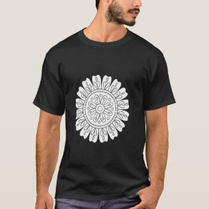 Camiseta Livro de Colorir Flor 1