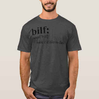 Camiseta Livro De Definição Bilf Eu Gostaria De Terminar O 