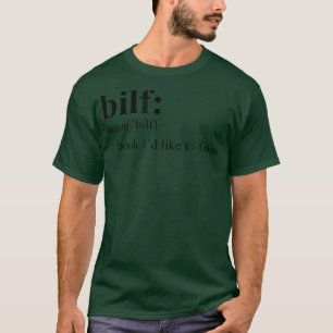 Camiseta Livro De Definição Bilf Eu Gostaria De Terminar O 