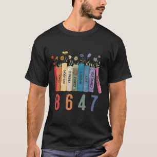 Camiseta Livro de Direitos Iguais Flor 8647 Trump Feminista