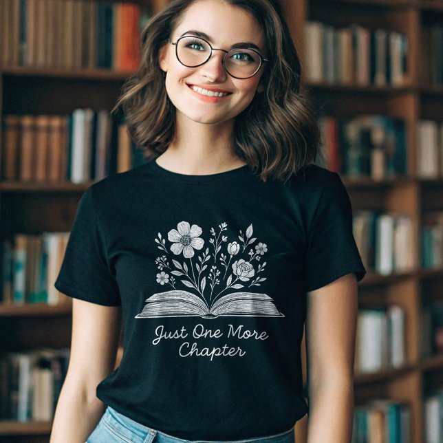 Camiseta Livro de flores silvestres (Criador carregado)