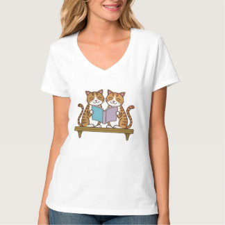 Camiseta Livro de gatos