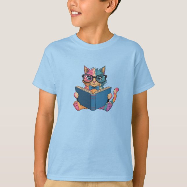 Camiseta Livro de Gatos (Frente)