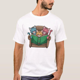 Camiseta Livro de gatos