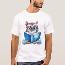 Camiseta Livro de Leitura da Coruja