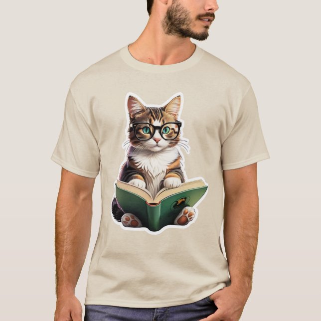 Camiseta Livro de Leitura de Cat (Frente)