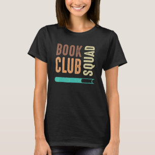 Camiseta Livro de Leitura de Esquadrão do Clube de Livro 1