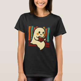 Camiseta Livro de Leitura do Fantasma Whimsical