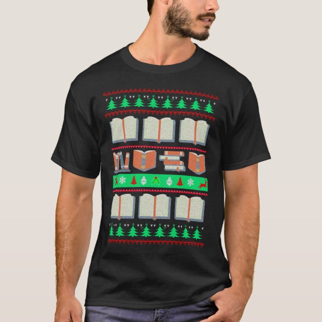 Camiseta Livro de Natal Feio (Frente)